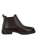 Paul Green Leder-Chelsea-Boots in Braun