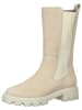 Paul Green Leder-Stiefel in Beige