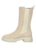 Paul Green Leder-Stiefel in Beige