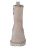 Paul Green Leder-Stiefeletten in Beige