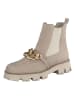 Paul Green Leder-Chelsea-Boots in Beige