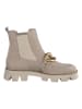 Paul Green Leder-Chelsea-Boots in Beige