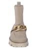Paul Green Leder-Chelsea-Boots in Beige
