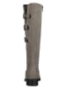 Gabor Leder-Stiefel  in Grau