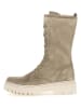 Gabor Leder-Stiefel in Khaki