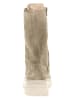 Gabor Leder-Stiefel in Khaki