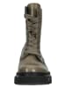 Gabor Leder-Stiefeletten in Khaki