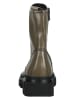 Gabor Leder-Stiefeletten in Khaki