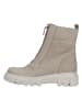 Gabor Leder-Stiefeletten in Beige