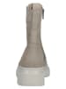 Gabor Leren enkellaarzen beige