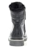Gabor Leren winterboots zwart