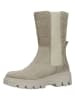 Gabor Leder-Chelsea-Boots in Grau