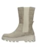 Gabor Leder-Chelsea-Boots in Grau