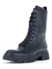 Gabor Leder-Stiefeletten in Schwarz