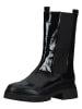 Gabor Leren chelseaboots zwart