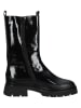 Gabor Leder-Chelsea-Boots in Schwarz