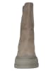 Gabor Leder-Chelsea-Boots in Hellbraun/ Beige