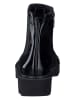 Paul Green Leder-Chelsea-Boots in Schwarz