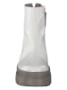 Paul Green Leder-Boots in Grau/ Khaki
