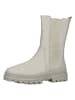 Gabor Leder-Chelsea-Boots in Grau