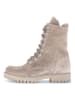 Gabor Leren enkellaarzen beige