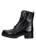 Gabor Leder-Stiefeletten in Schwarz