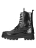Gabor Leder-Boots in Schwarz