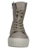 Gabor Leder-Stiefeletten in Grau