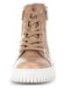 Gabor Leren sneakers lichtbruin