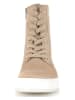 Gabor Leder-Stiefeletten in Beige