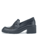 Gabor Leren mocassins blauw