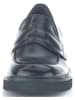 Gabor Leren mocassins blauw