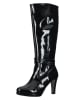 Gabor Leder-Stiefel  in Schwarz