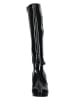 Gabor Leder-Stiefel  in Schwarz