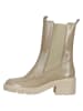 Gabor Leder-Chelsea-Boots in Beige