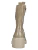 Gabor Leren chelseaboots beige