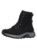 Gabor Leder-Boots in Schwarz