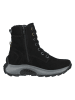 Gabor Leder-Boots in Schwarz