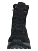 Gabor Leder-Boots in Schwarz