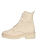 Paul Green Leder-Stiefeletten in Beige