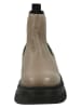 Steve Madden Leren chelseaboots lichtbruin/zwart