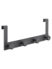 Blomus Türhaken ''Apara'' in Schwarz- (B)36 x (H)16 x (T)5,1 cm