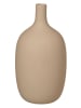 Blomus Vase ''Ceola'' in Hellbraun - (H)21 x Ø 11 cm