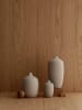 Blomus Vase ''Ceola'' in Hellbraun - (H)21 x Ø 11 cm