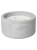 Blomus Duftkerze ''Fraga'' in Grau - 400 g