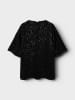 name it Pailletten-Bluse "Runic" in Schwarz