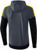 erima Trainingsjacke "Squad" in Grau/ Schwarz
