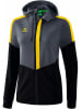 erima Trainingsjacke "Squad" in Grau/ Schwarz