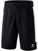 erima Trainingsshorts "Squad" in Schwarz/ Weiß