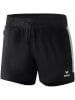 erima Trainingsshort "Squad" zwart/zilverkleurig